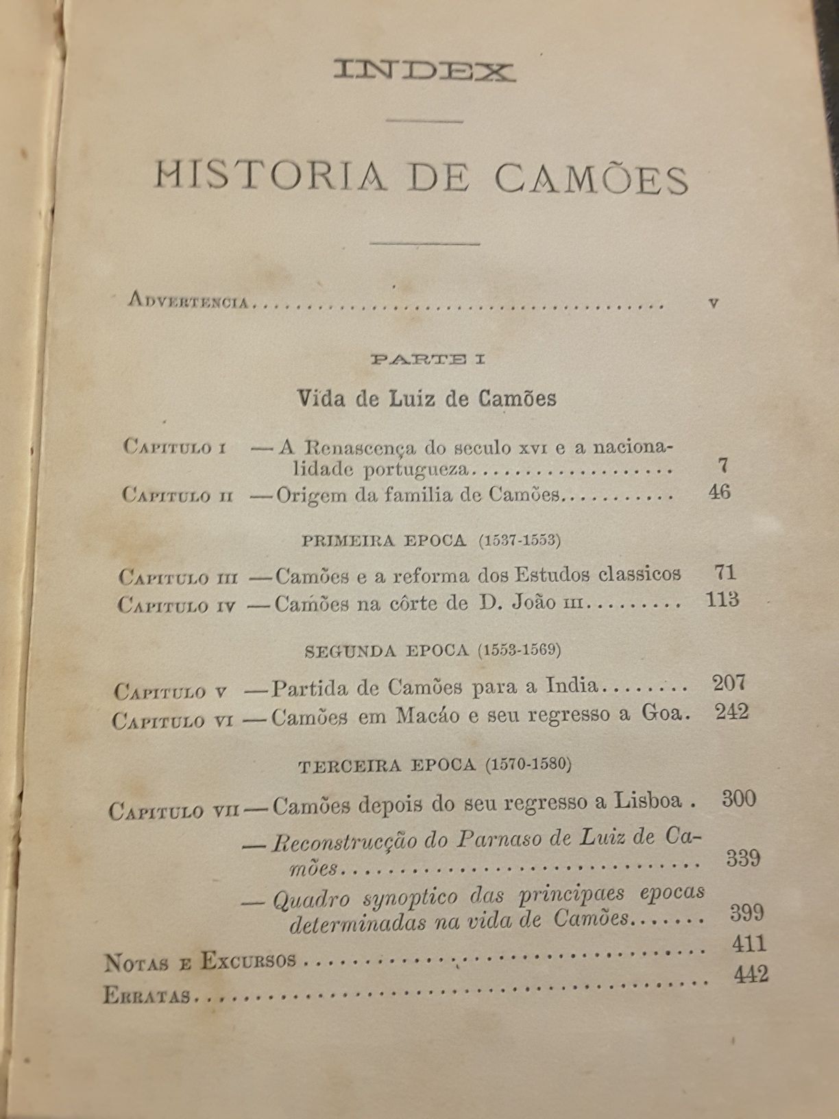 Camões: Filodemo/Teófilo: Hist de Camões/Crónica de El-Rei D. João II