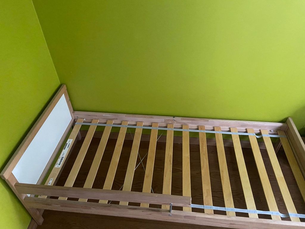Łóżko dziecięce Luroy plus materac lateksowy  vyssa. IKEA