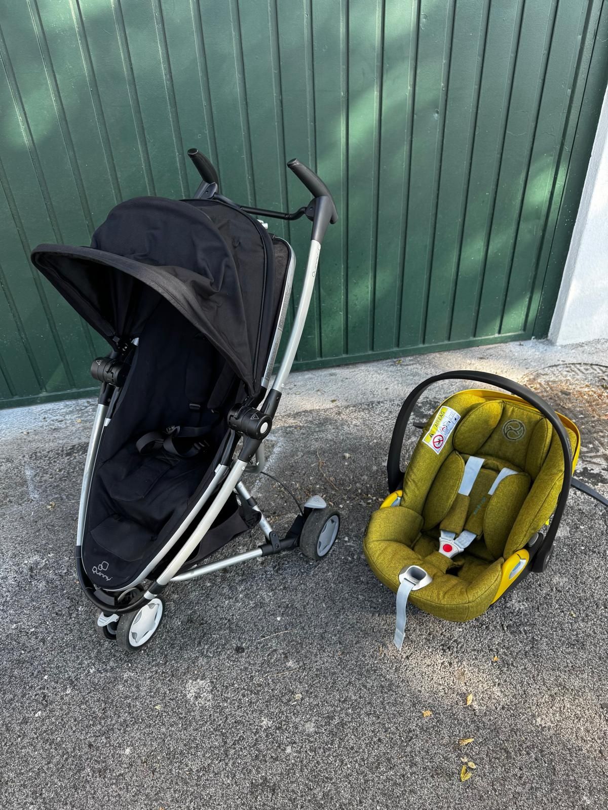 !! Carrinho Quinny Zapp Flex 2+ capa da chuva. Ótimo estado!!