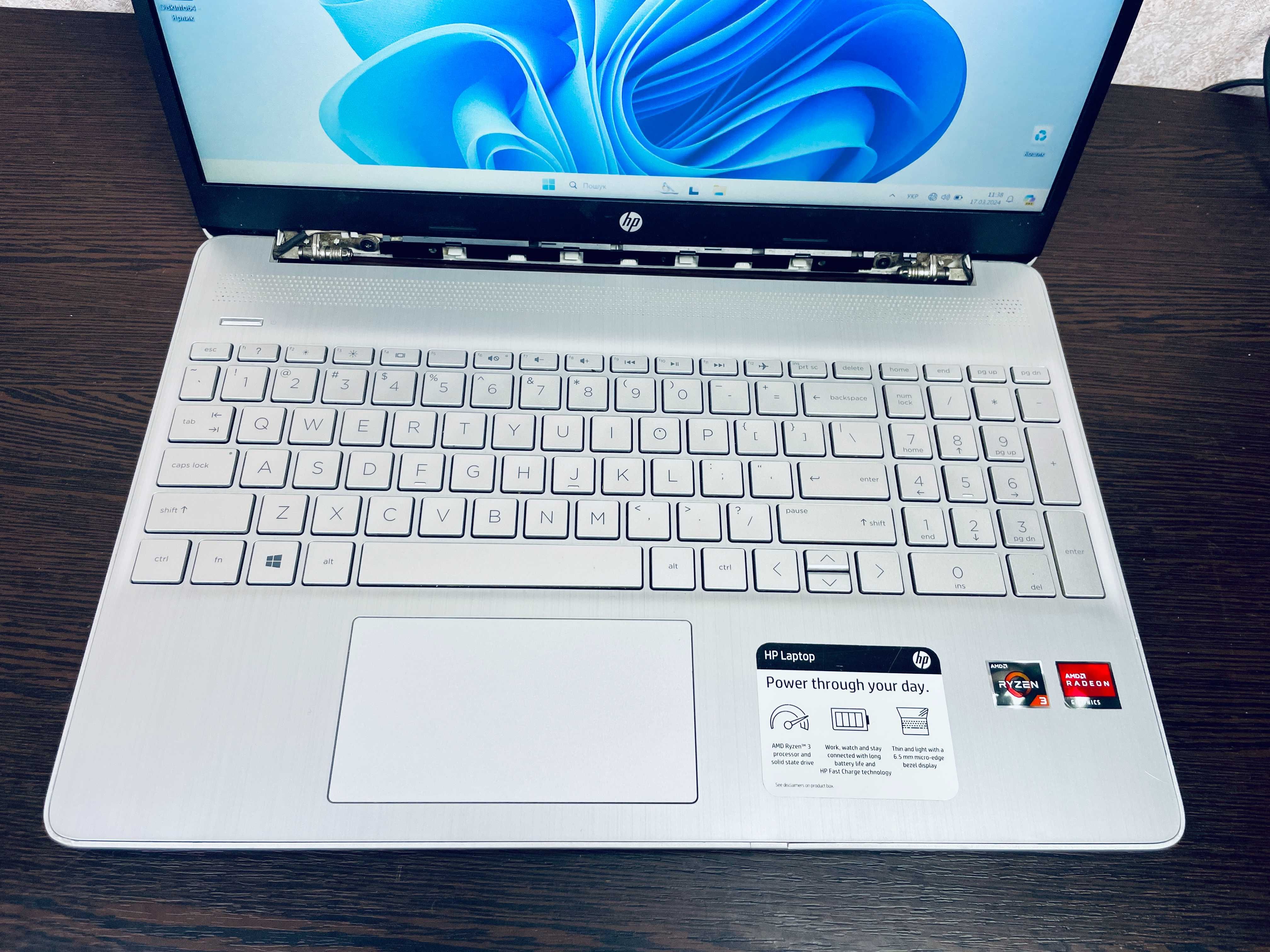 Ноутбук HP 15-ef1 15,6" FullHd (ryzen 3 3250u| 8gb ddr4| ssd m2 256gb)