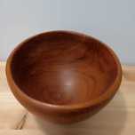 Miska z drewna tekowego teak vintage