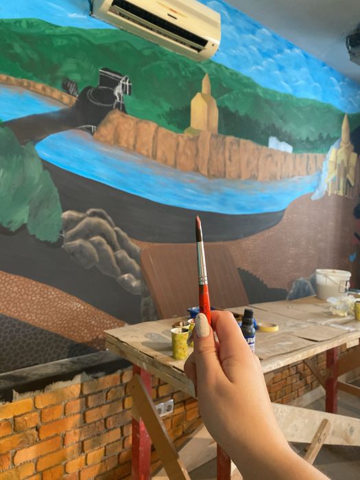 Розпис стін. Послуги художника. Картина на замовлення