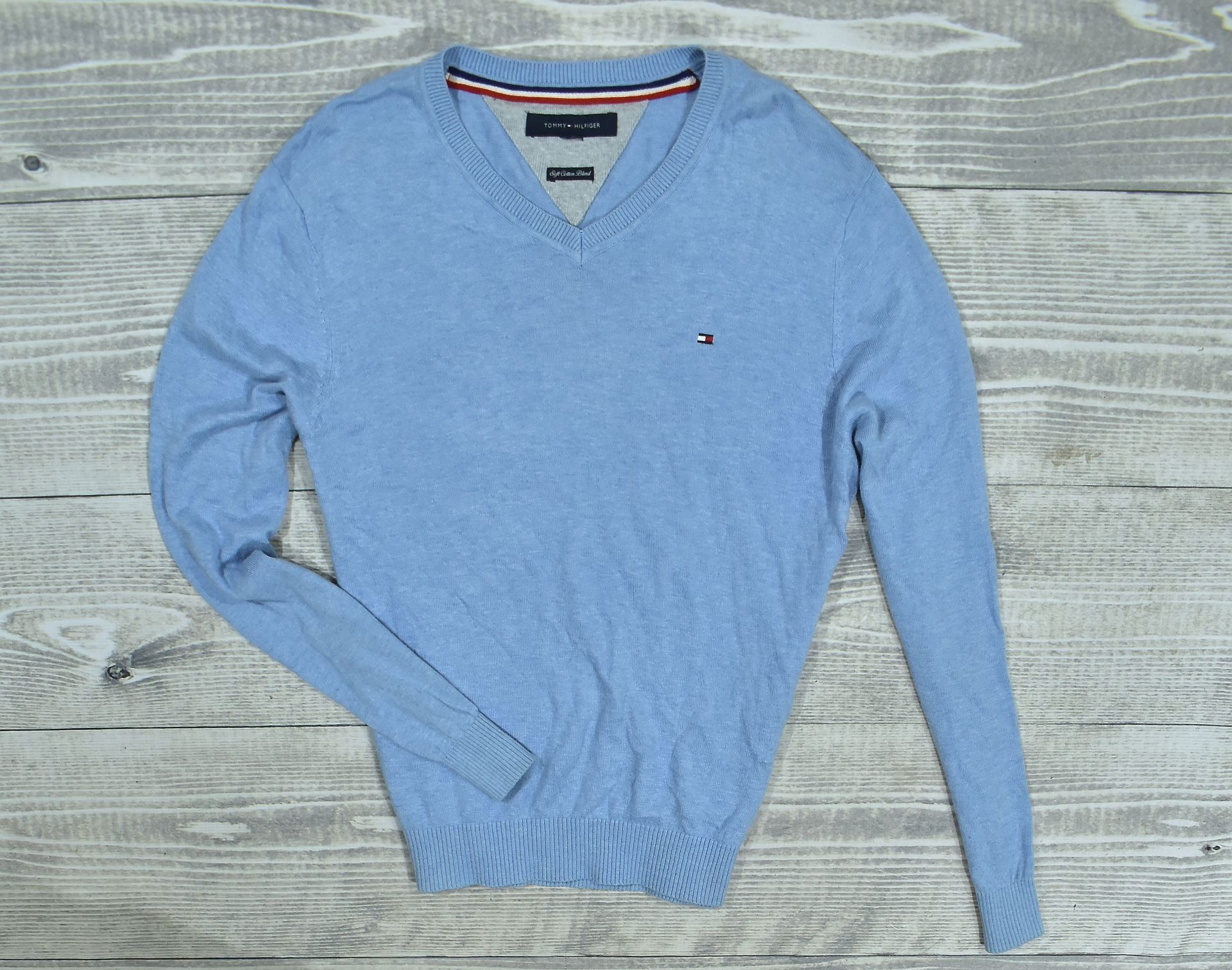 Tommy Hilfiger Soft Cotton Blend Sweter Męski / L