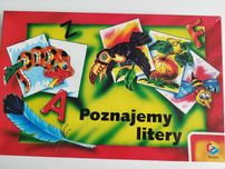 Gra edukacyjna Poznajemy litery używana
