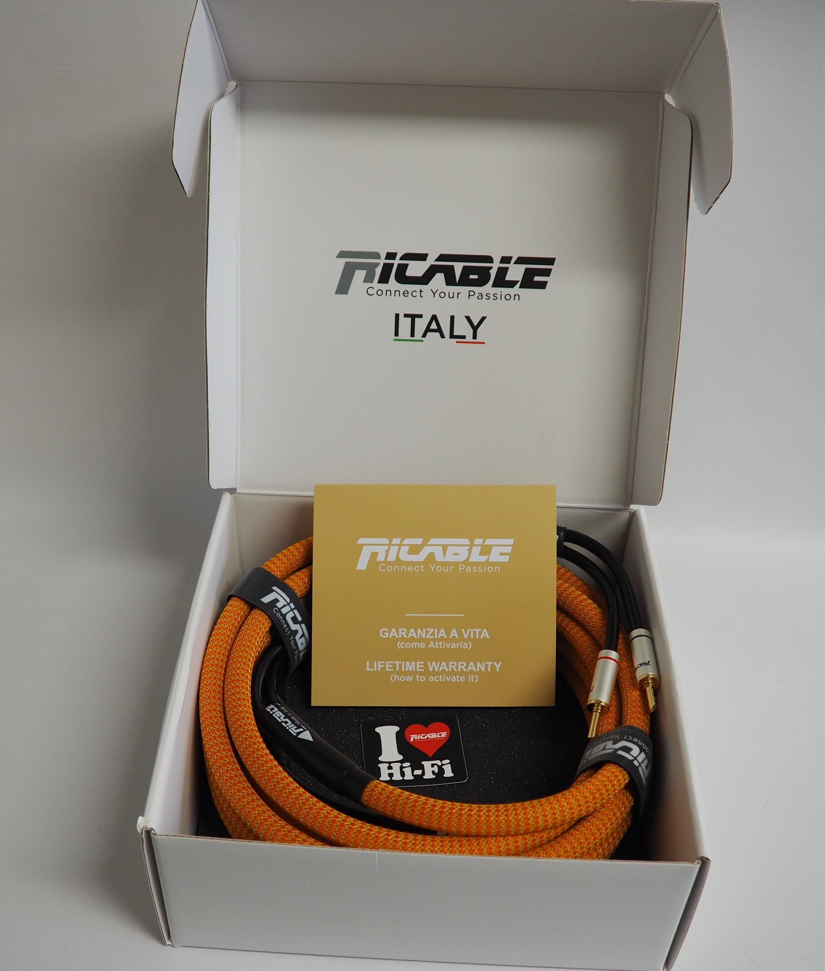 Ricable Dedalus Speaker MKII -2x1.5m -kabel głośnikowy/Promocja !!!