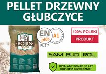 Pellet drzewny GŁUBCZYCE, certyfikat A1 ENplus, TRANSPORT