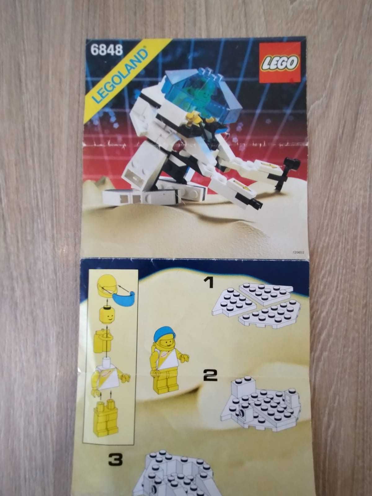 LEGO Instrukcja - Space 6848 Strategic Pursuer z roku 1988