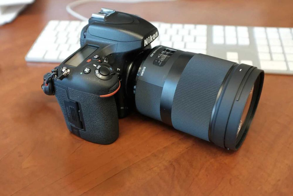 Nikon D750 + Sigma 35mm f/1.4 Art – komplet, stan bardzo dobry