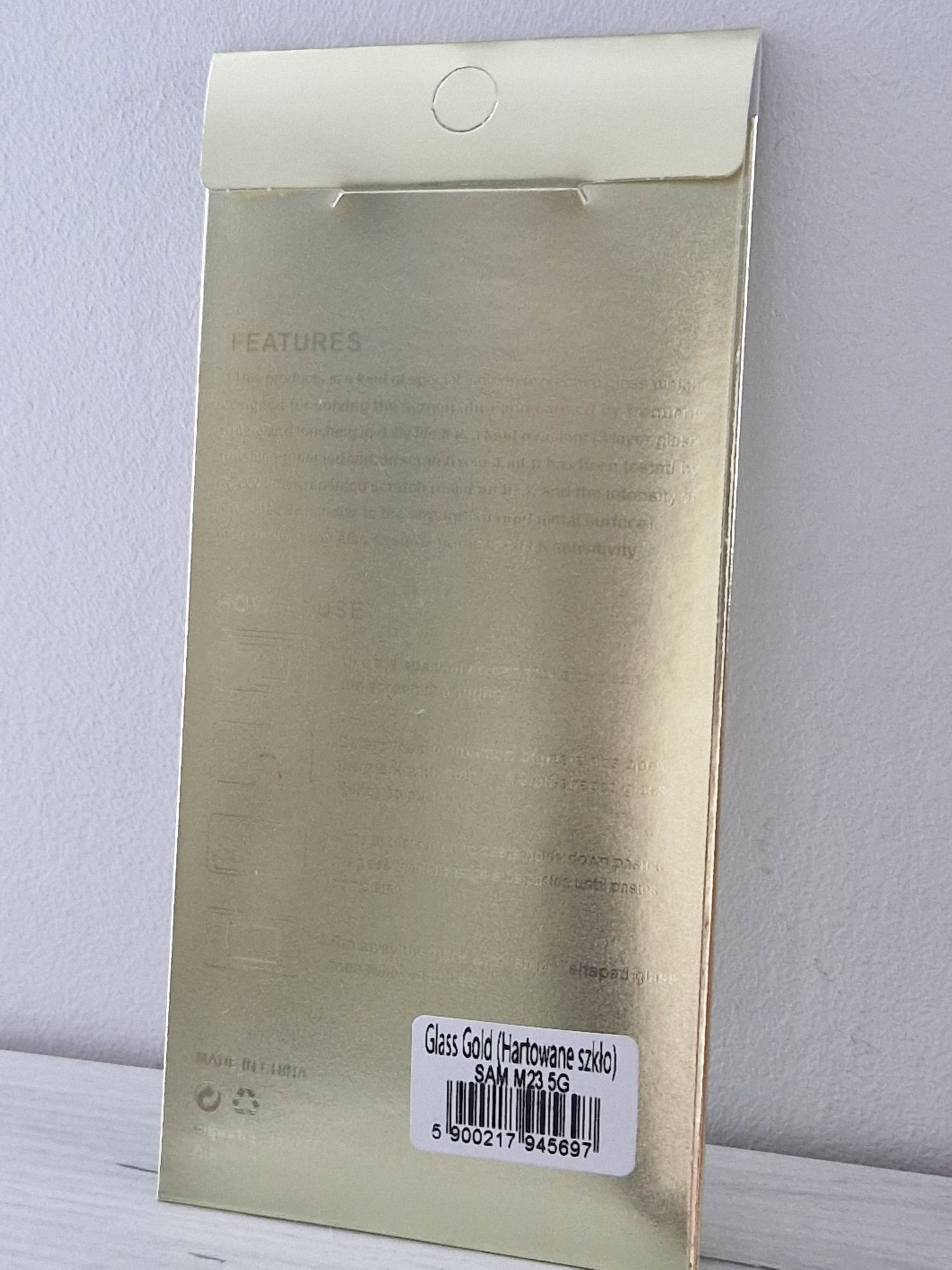 Hartowane szkło Gold do SAMSUNG GALAXY M23 5G