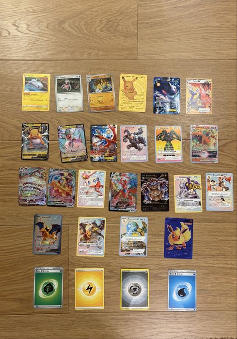 Karty Pokemon 27 sztuk