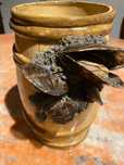 Pote Pipa Séc XIX Caldas da Rainha assinado 24,5 cm