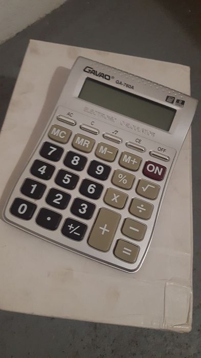 Calculadora a pilhas
