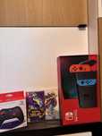Nintendo switch+Kontroler Cobra+ 2 gry pokemon