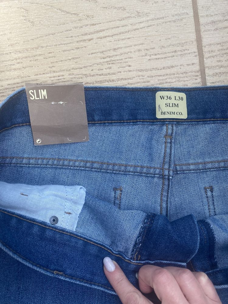 Продам нові джинси slim 36 розмір