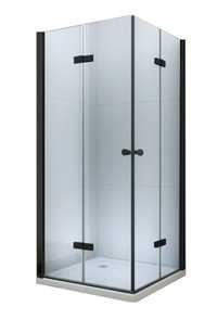 Drzwi 2sztuki do kabiny prysznicowej Veldman czarne