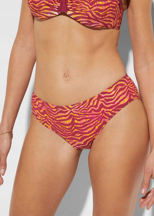 AG6209 B.P.C figi bikini zebra bordo ^44