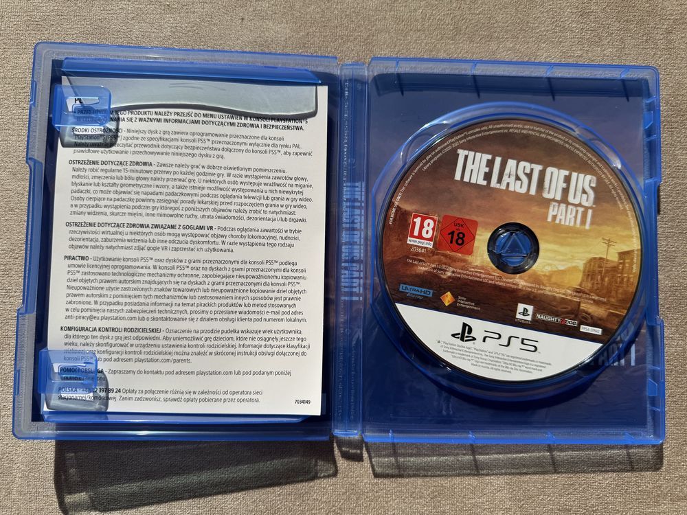 Gra The Last Of Us Part I 1 PS5