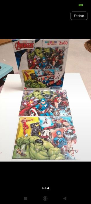 Puzzle super heróis