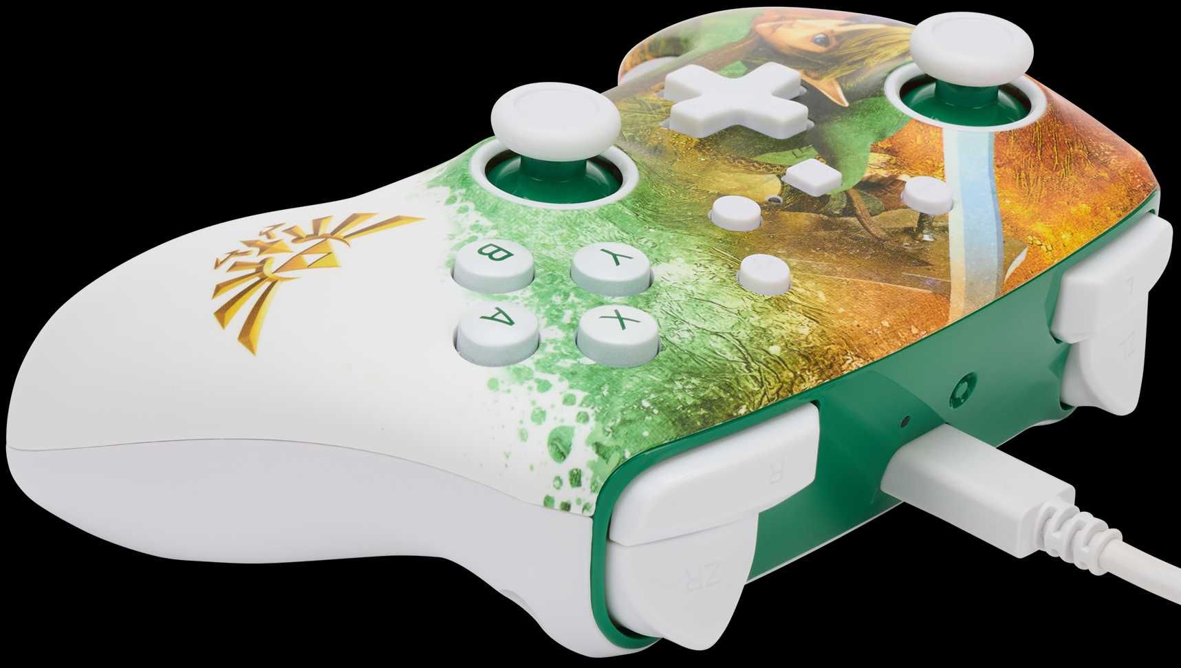 PowerA SWITCH Pad bezprzewodowy Enhanced Zelda Link Watercolor