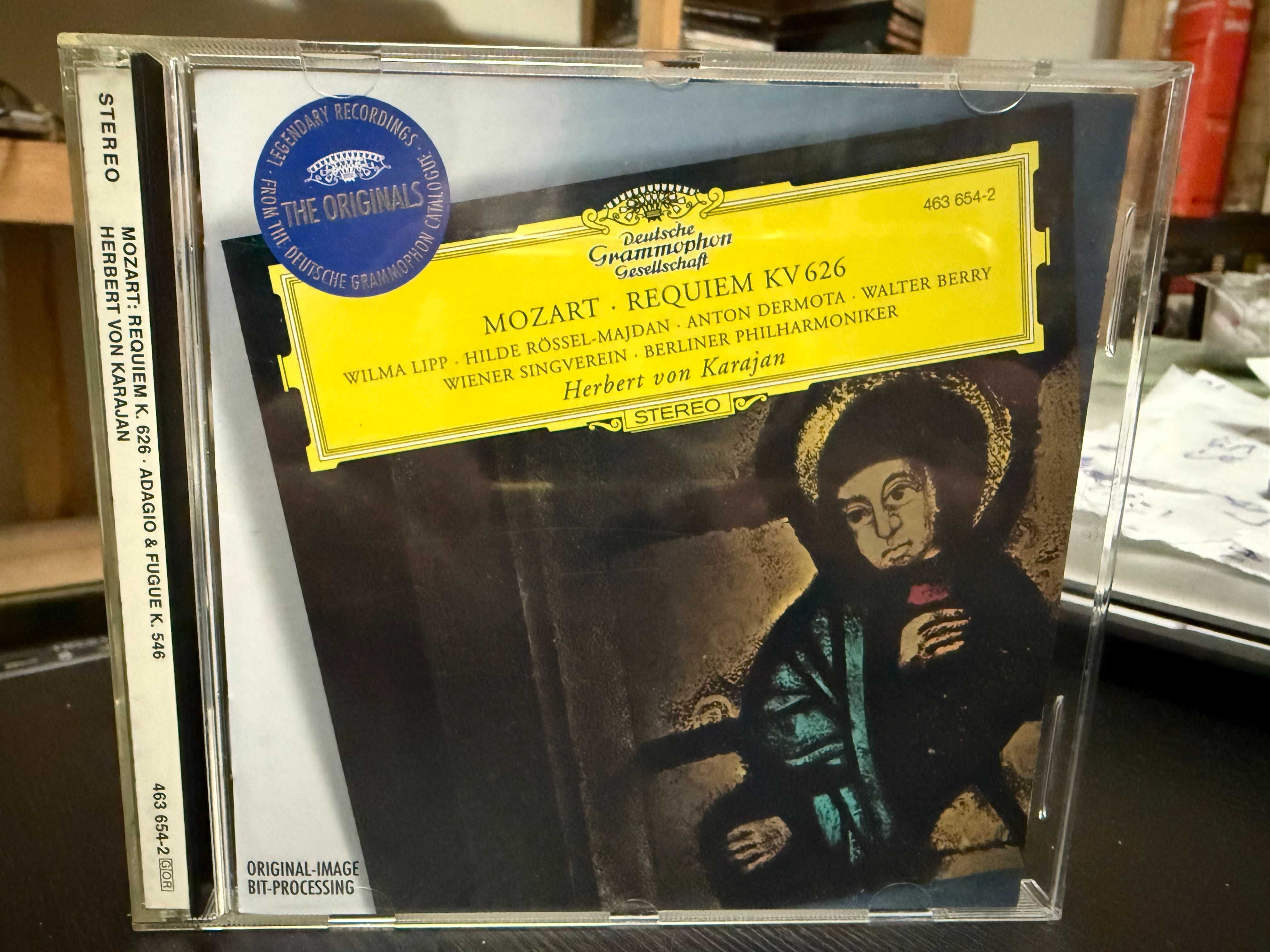 Mozart – Requiem – Lipp, Rössel-Majdan, Dermota, Berry – Karajan