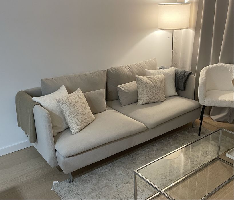 Kanapa IKEA SÖDERHAMN 3-osobowa – bardzo dobry stan, kompletna