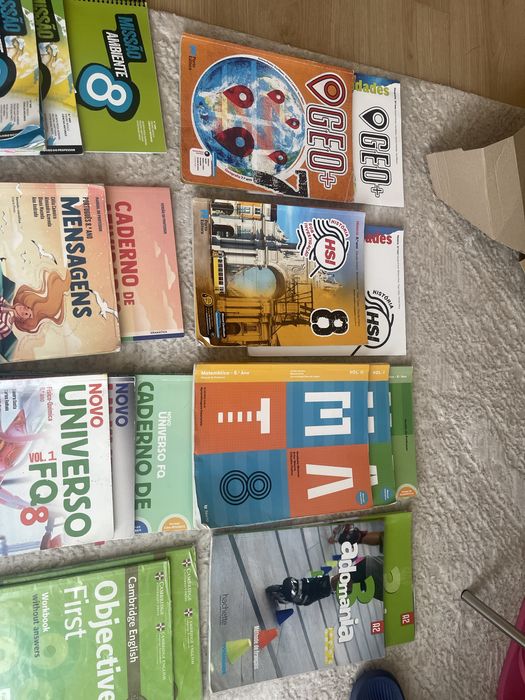 8th Grade School Textbooks Except History, Portuguese, and Mathematics64575341953155121