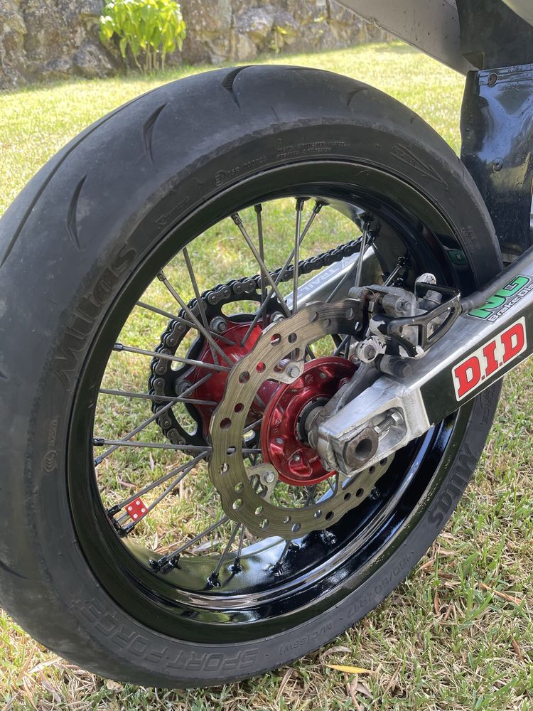Honda CRF 450r 2009 supermotard matriculada