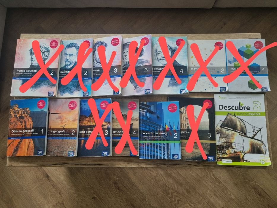 Podręczniki klasy 1/2/3/4