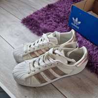 Adidas superstar skóra jak nowe 39