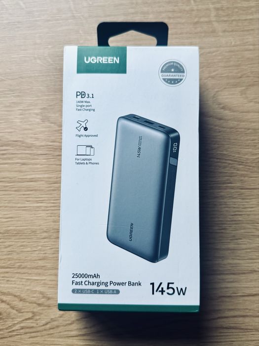 Зовнішній акумулятор Ugreen Power Bank 90597A 145W 25000mAh
