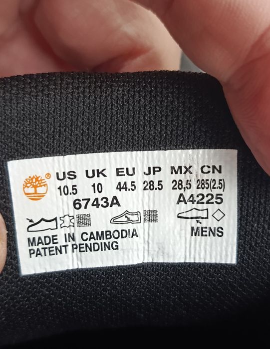 Кросівки GEOX, Timberland (44р.28. 5см)