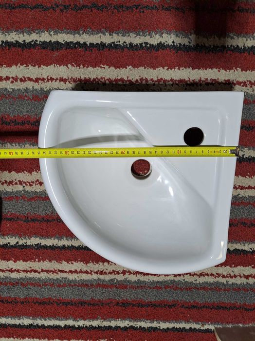Раковина кутова нова
