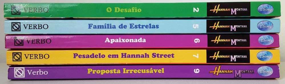 Livros Hannah Montana