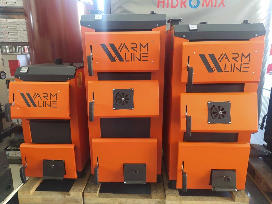 Купити котел на дрова, твердопаливний котел, сталь 6мм, дровяний котел