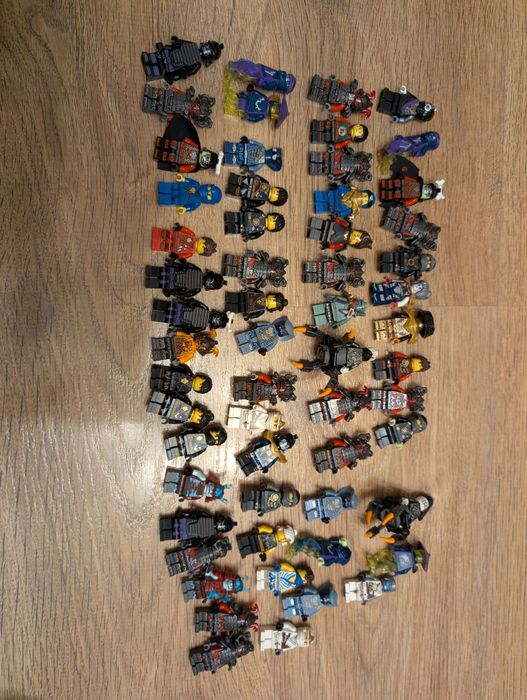 Figurki lego ninjago różne uniakty i nie tylko