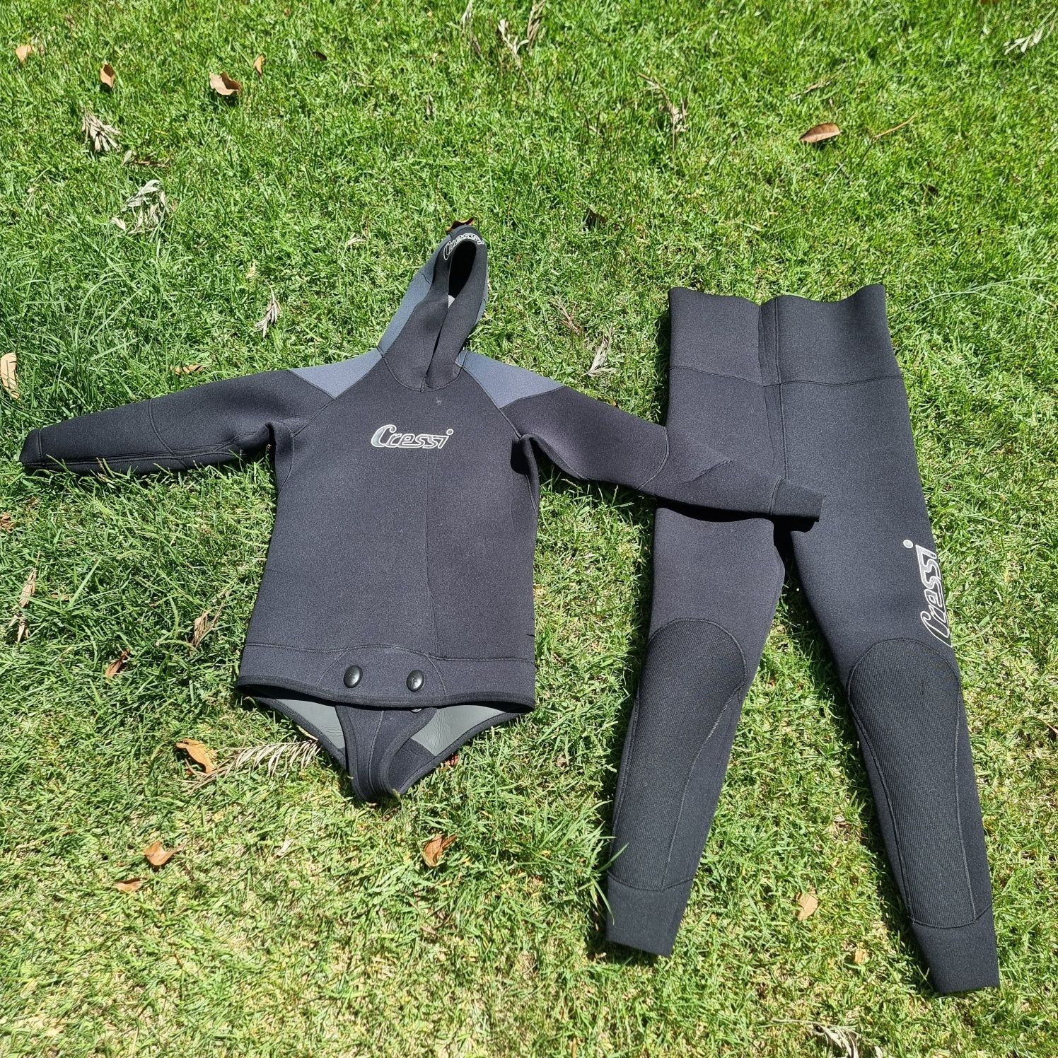 Fato de Caça Submarina Cressi 5mm – Tamanho XXL / 6 – Ótimo Estado