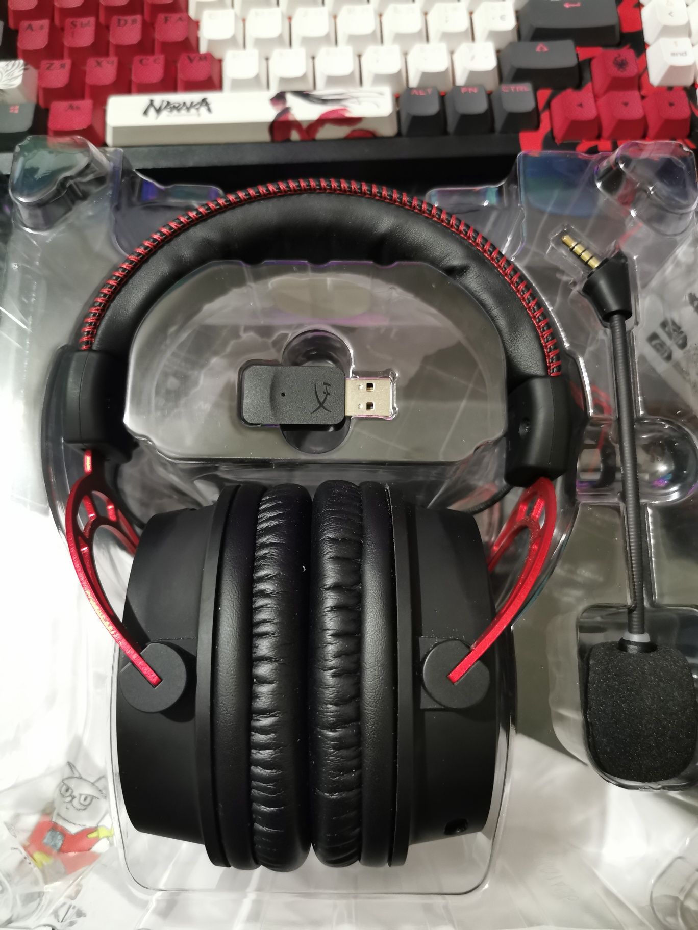 Наушники HyperX cloud alpha wireless (беспроводные)