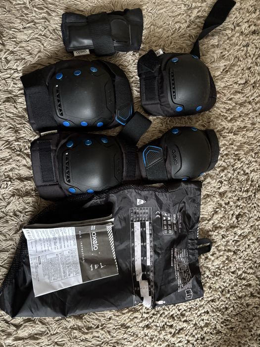 Komplet ochraniaczy do jazdy na rolkach