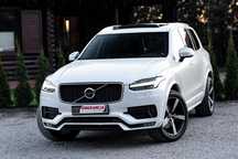 Volvo XC 90 250KM R-Design AWD FULL LED Lane Ass. BLIS Radar Max wyposaz. 7 osob