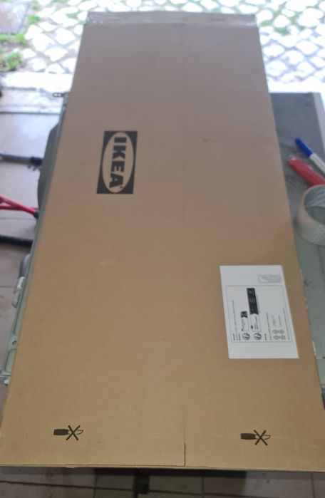 Painel branco novo ikea