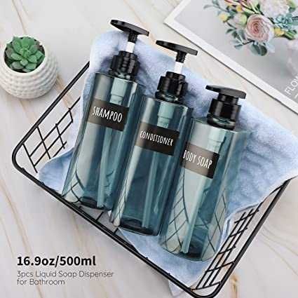 Dispensadores shampoo/sabao/outros 500ML