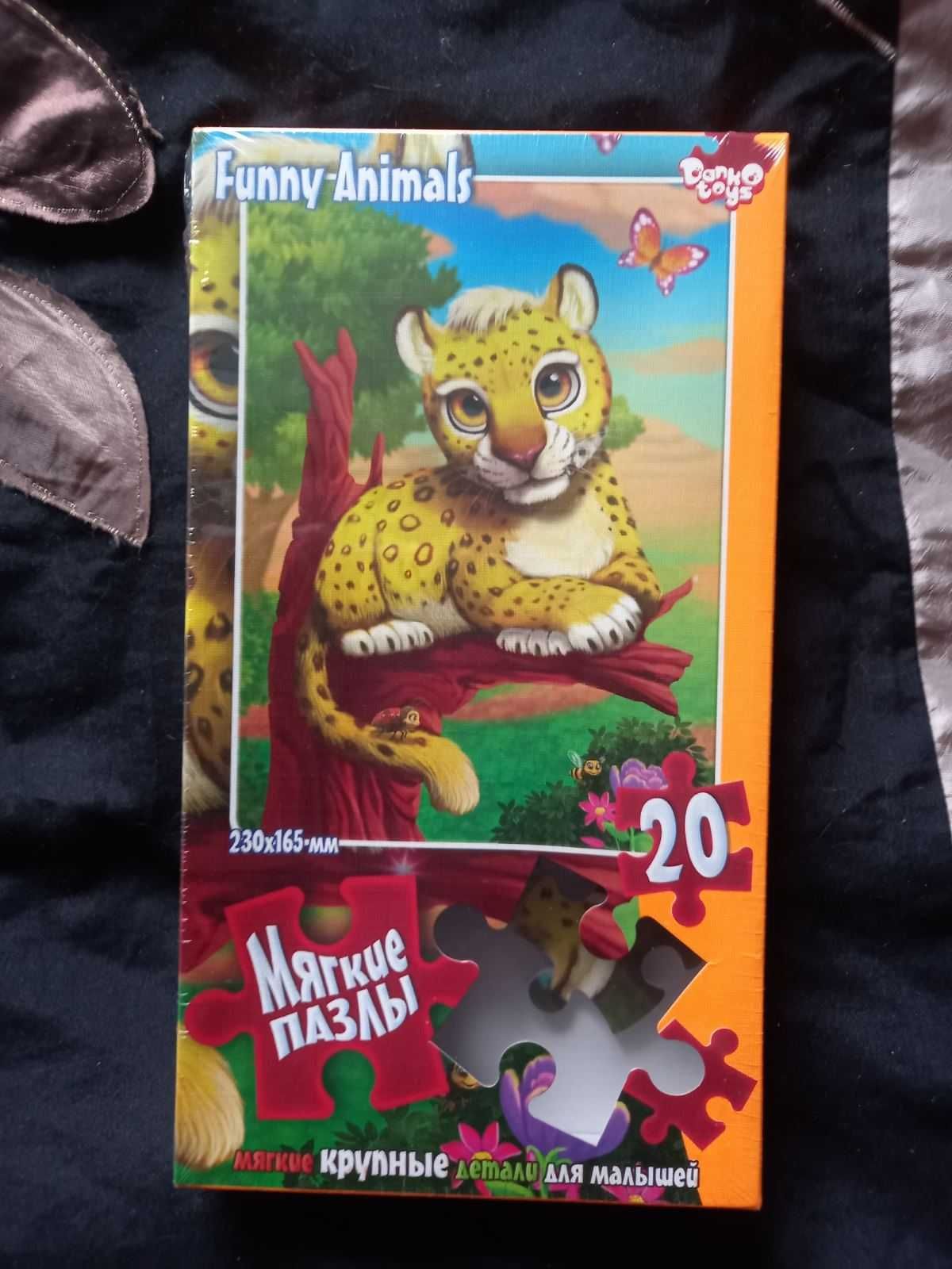 М'які пазли , 20 елем.  Danko toys 3 x 27 x 15 см