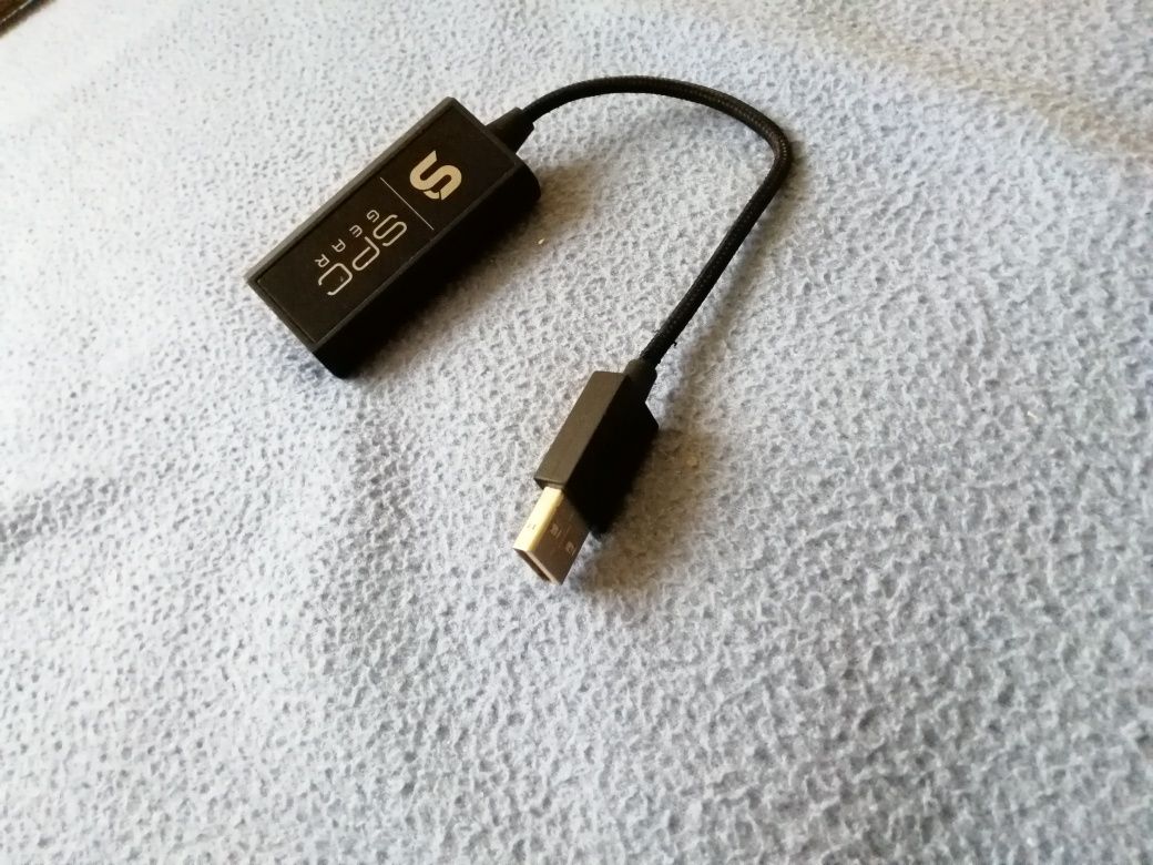 Karta dźwiękowa SPC Gear VIRO adapter USB kabel słuchawki

https://spc