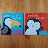 Kartonowe książeczki Polarne i egzotyczne zwierzęta Olesiejuk