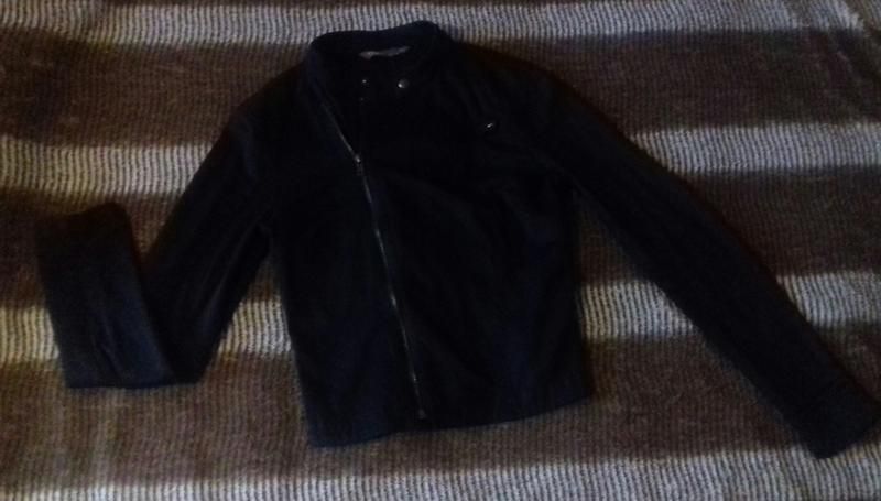 Тонка чорна куртка-косуха,курточка,піджачок,піджак Troll, джинсовка