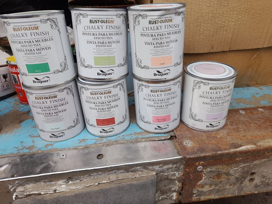 Rust-Oleum tintas 750 ml novas vendo ou troco