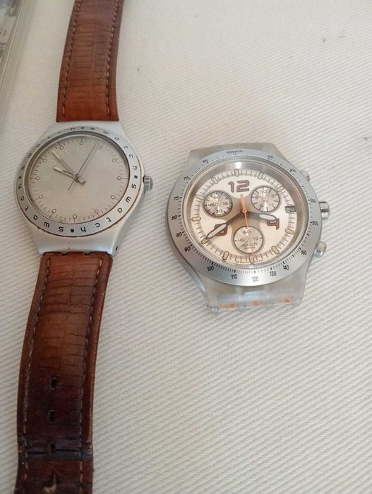 Swatch 4 modelos irony Chrono Diaphane Coleção