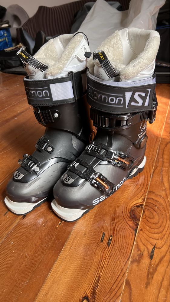 Botas ski Salomon com aquecimento