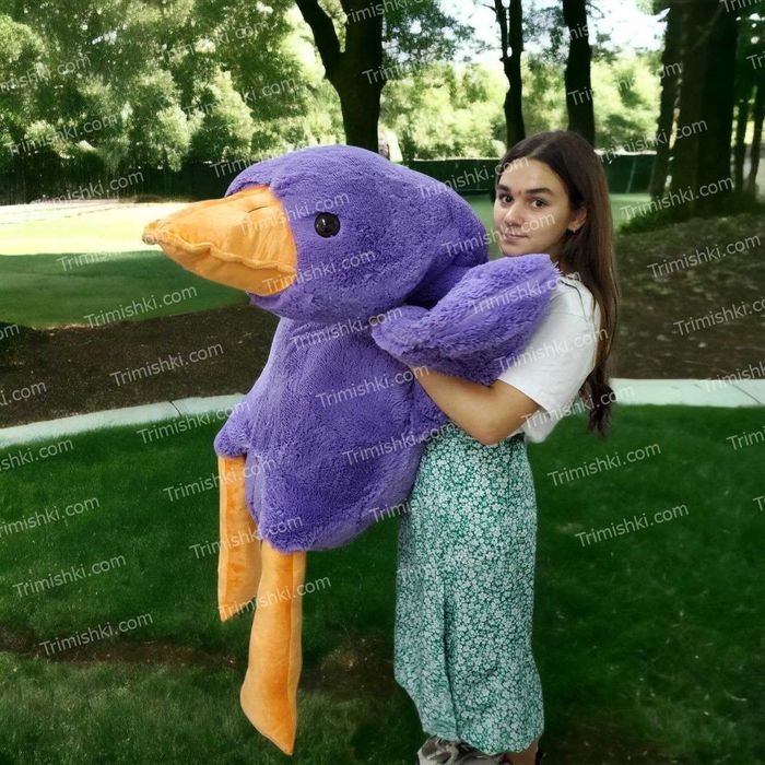 Гусак Гусь обіймусь, гуси плюшеві 50, 70, 90, 110, 130, 160, 200 см