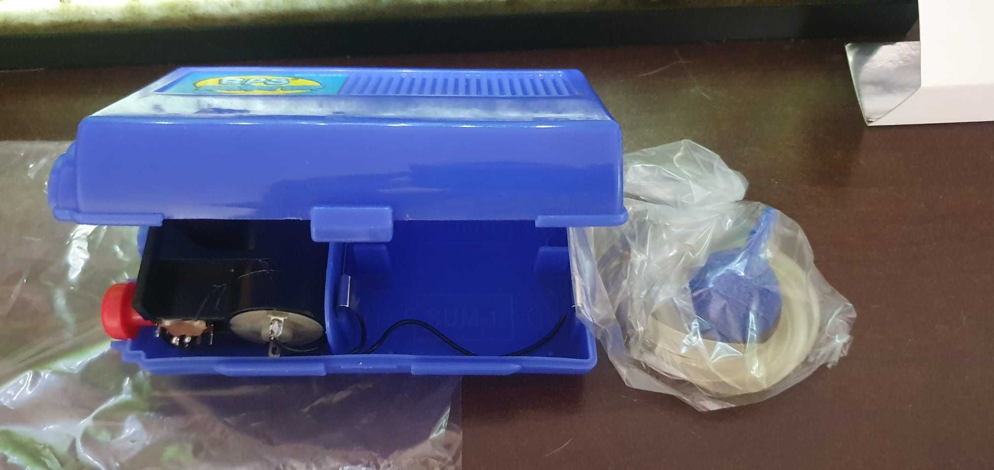 Bomba de ar portátil NOVA na caixa